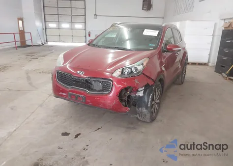 2017 Kia Sportage Ex z USA, uszkodzony, nr VIN KNDPNCAC7H7220538